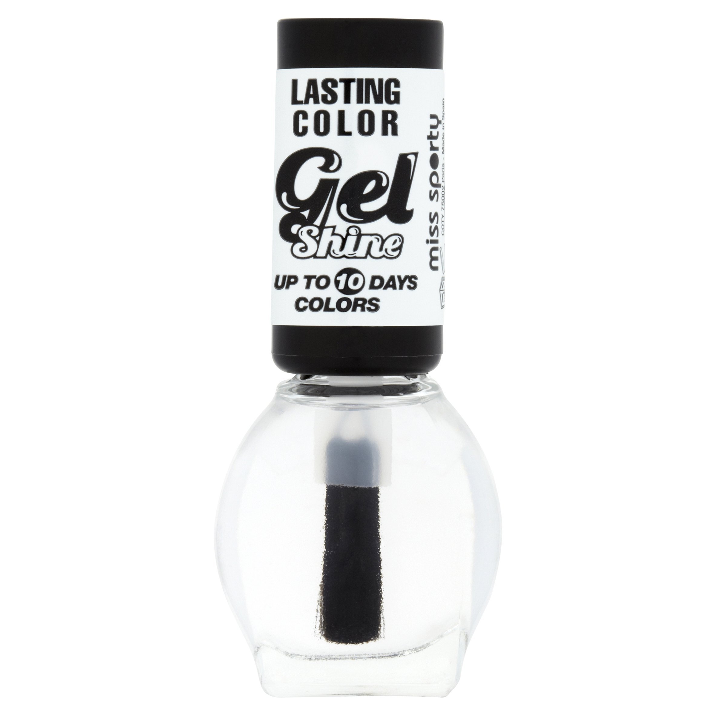 Miss Sporty Lasting Colour Gel Shine Nail Polish, 7 ml, Pure Shine