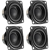 ACEIRMC 4pcs 2inch 4Ohm 10W Full Range Audio Speaker Stereo Woofer Loudspeaker for Arduino (4pcs)