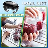 Chulovs Electric Jar Opener Black Automatic One-Touch Can Opener view 6