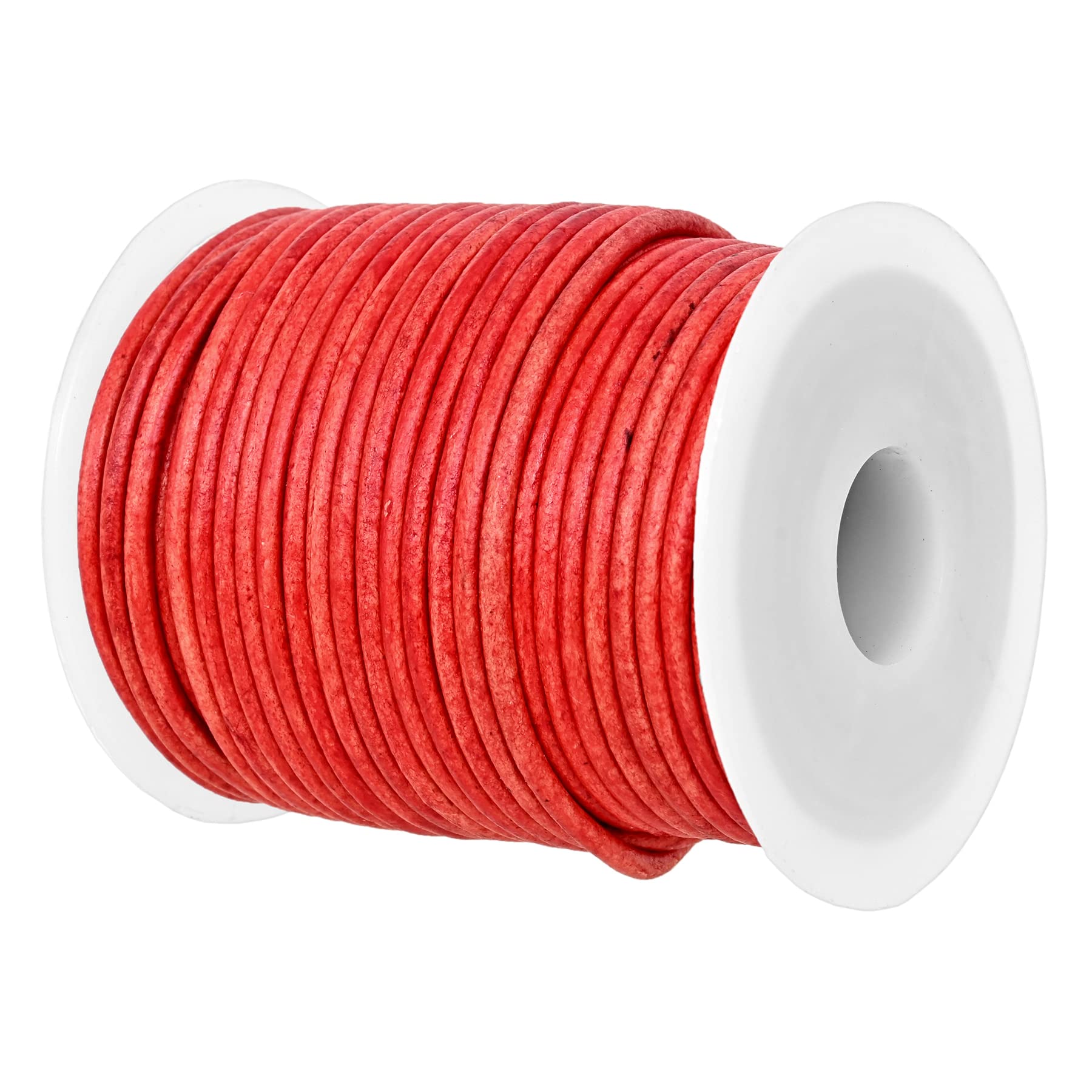 GENIQUE Real/Genuine Round Leather String Cord for