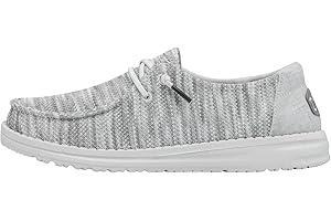 HEYDUDE Hey Dude Wendy Sox| Women's Shoes | Women Slip-on Loafers | Comfortable & Light-Weight