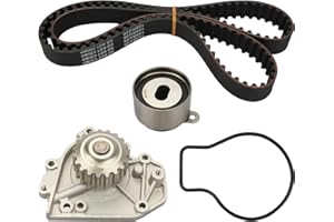 DRIVESTAR Engine Timing Belt Kit with Water Pump 1997 1998 1999 2000 2001 for Honda CR-V 2.0L,1996 1997 1998 1999 2000 2001 f