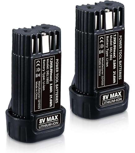 High-performance 8V MAX Replacement Battery for Nicaragua