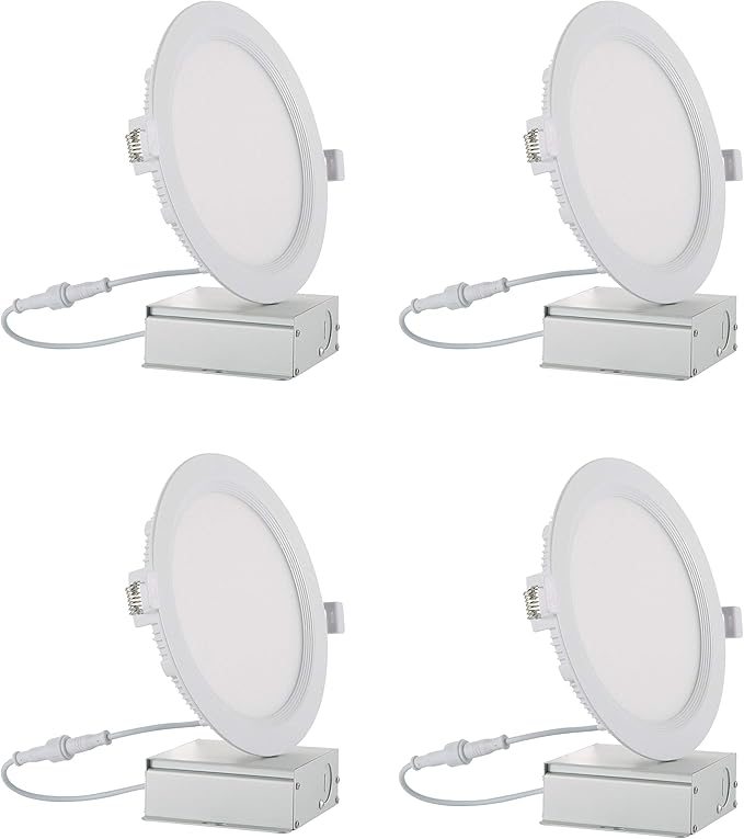 LITPaTH 4 Inch LED UltraThin Slim Recessed Ceiling Light with