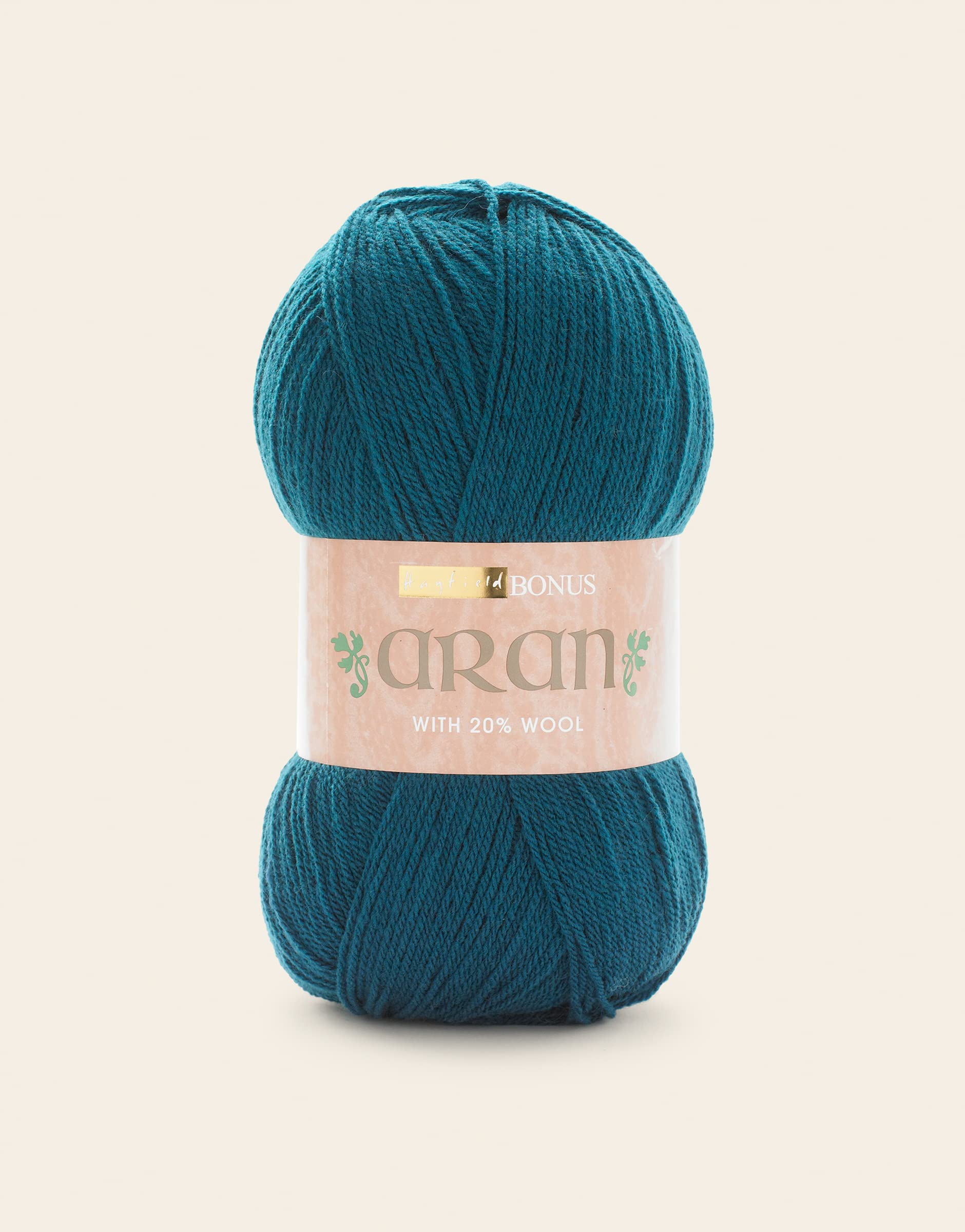 Sirdar Wool Hayfield Bonus Aran with Wool, Kingfisher (769), 400g by Sirdar Blue โ image 1