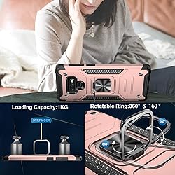 IKAZZ for Galaxy Note 9 Case,Dual Layer Soft