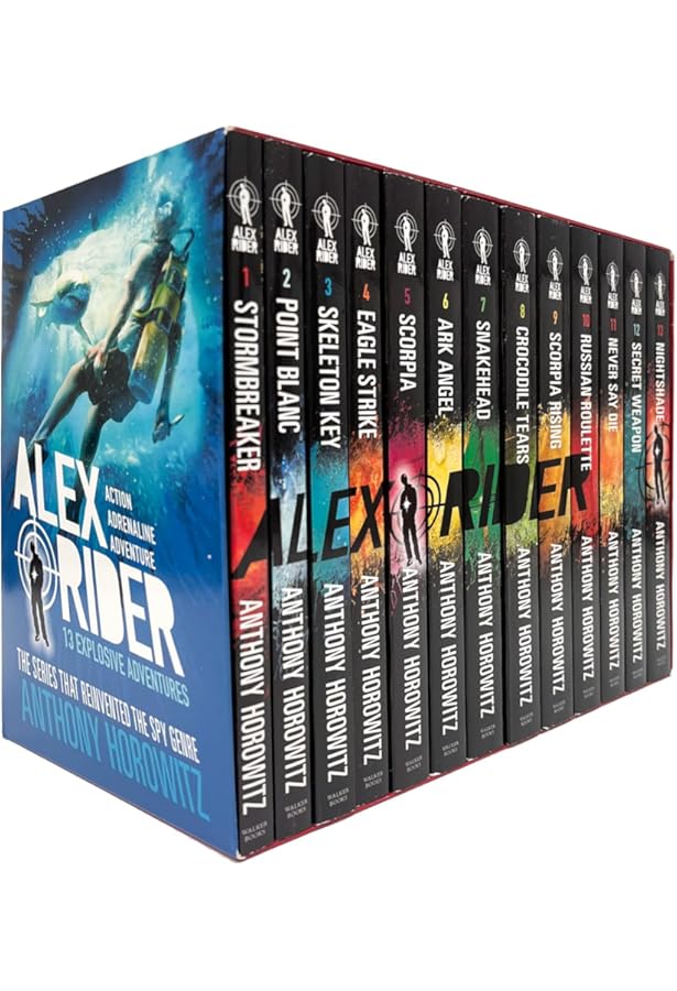Alex Rider 11 Books Collection Set By Anthony Horowitz: Anthony