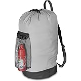 Dalykate Backpack Laundry Bag, Laundry Backpack with Shoulder Straps and Mesh Pocket Durable Nylon Backpack Clothes Hamper Ba