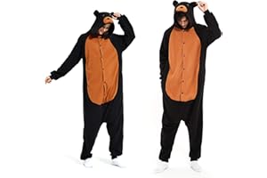 III HHONS Animal Onesie Costume Cosplay Teen Halloween Christmas Pajamas Onesies For Teen Women/Men
