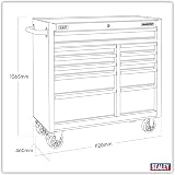 Sealey AP4111BE 11 Drawer 1040mm Rollcab Soft Close Heavy Duty Steel view 2