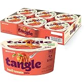 Tangle Basil Tomato Instant Pasta Bowl, 15g Protein Linguine, 3.7oz 6-Bowls