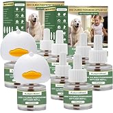 8-in-1 Dog Calming Diffuser Kit, 2 Plug-Ins &amp; 6 Refills, 180-Day Supply | Long-lasting dog pheromone diffuser for travel, fireworks, visitors and routine changes; supports a calmer home environment.
