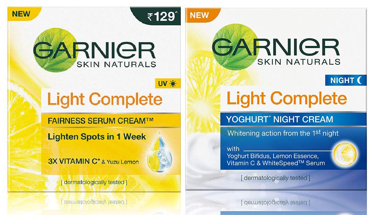 garnier light complete cream