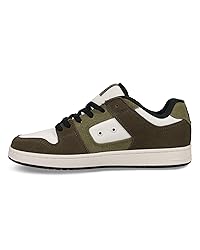 DC Men's Manteca 4 Skate Shoe, Olive/Khaki/Khaki, 11