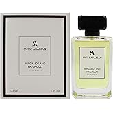 Swiss Arabian Bergamot and Patchouli for Women - Uniquely Crafted Women's Perfume - Citrus Floral Fragrance with Bergamot Patchouli, and Musk - 3.4 oz