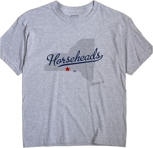 Horseheads New York TShirt MAP Clothing