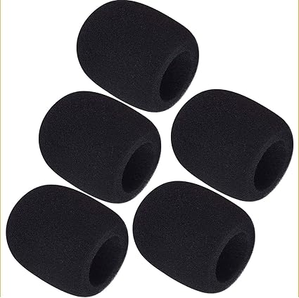 Amazon Zoyubs マイクスポンジ 防風カバー 高密度マイクスポンジ 厚スポンジマイク防風カバー 防風カバー ニックフィルタ スポンジ カバー スポンジコットンカバー マイク風防 マイク風防 カバー ウインドスクリーン マイク用 ウインドカバー マイクロフォンカバー