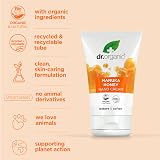 Dr Organic Manuka Honey Hand Cream 125ml Dry Skin Moisturising Natural view 4