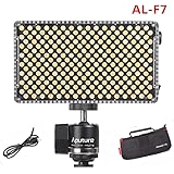 【Aputure正規代理店】Aputure Amaran AL-F7 3200-9500K CRI/TLCI 95+ 15W 256ビーズ LEDパネル オン-カメラ 撮影用ライト 定常光ライト