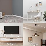 cuysfead 1M White Silicone Cable Trunking 2-3 Wires Self‑Adhesive view 9