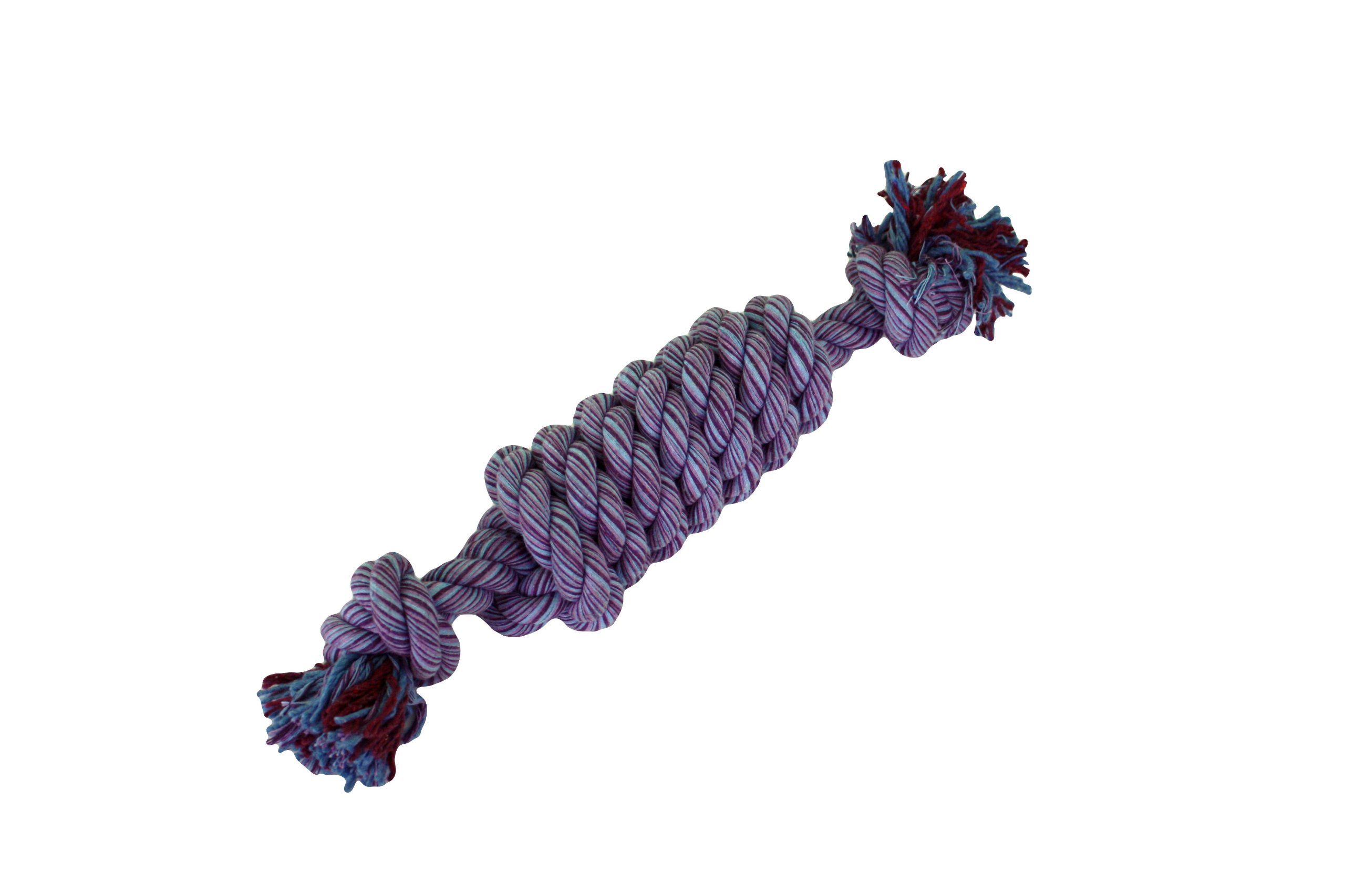 Happy Pet King Size Coil Rope Tugger Toy for Dogs Durable Strong Tough Heavy Duty Fun Interactive Chewing Outdoor Playing Fetch Retrieve for All Breeds