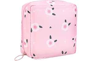 Modern Women ' s Sanitary Organizers Design with Multiple Sections for Tampons Cosmetics and Travel Necessities Feminine Hygi