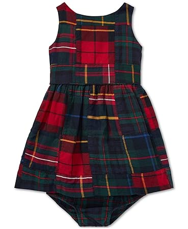 baby tartan dress