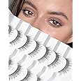 Frihappy Natural Eyelashes Short Lashes Fake Lashes Natural Look Eyelashes Wispy Natural Lashes 11mm Lashes 3D Air-Anahid