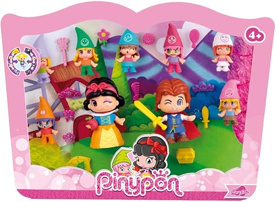 blancanieves y los siete enanitos pinypon