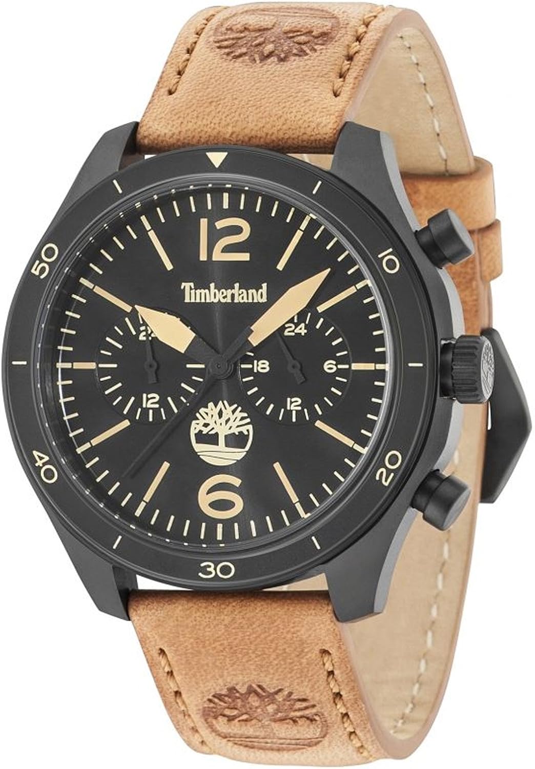 Timberland Gloucester Mens Analogue Quartz Watch with Leather Bracelet