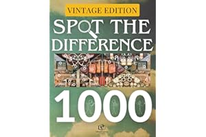 Spot the Difference – Vintage Edition: 120+ Nostalgic Visual Puzzles with Over 1,000 Differences to Find: A Timeless Spot-the-Difference Puzzle Book ... Puzzle Series by MindCanvas Studio)