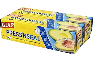 Glad Press'n Seal Food Wrap, 140 sq ft-2 Pack