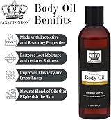 Jax of London Vanilla Tobacco Body Oil 200ml Unisex Natural Organic view 4