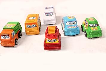 small plastic toy cars