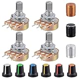 ALLECIN WH148 B20K Potentiometer 15mm Shaft 3Pins