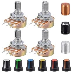 ALLECIN WH148 B20K Potentiometer 15mm Shaft 3Pins
