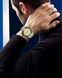 BINLUN Thick Stainless Steel Watch Band Metal Heavy