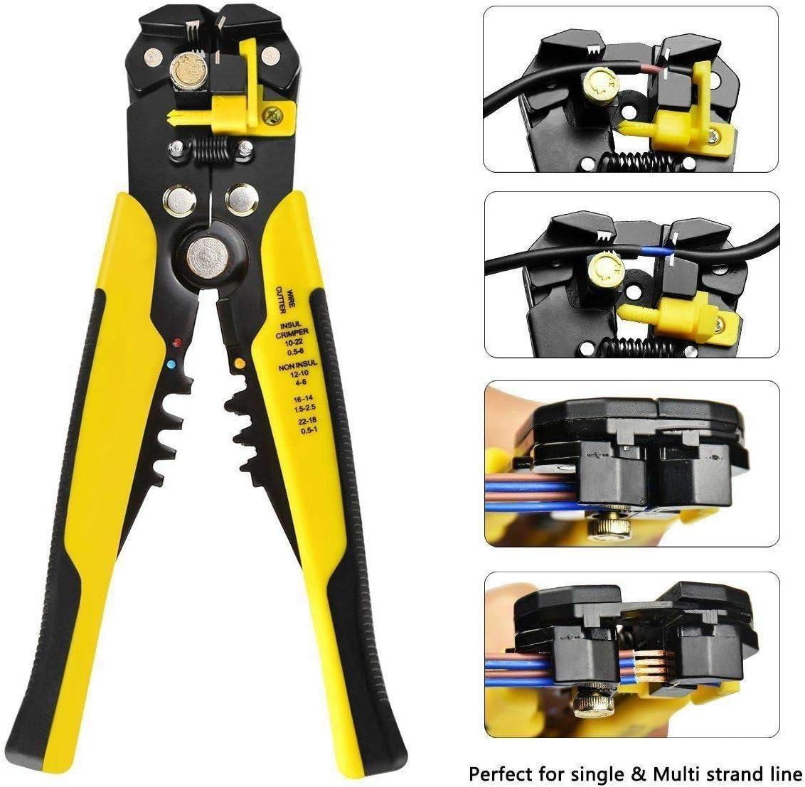 Sellingal New Professional Automatic Wire Striper Cutter Stripper Crimper Pliers Terminal Tool Wholesale