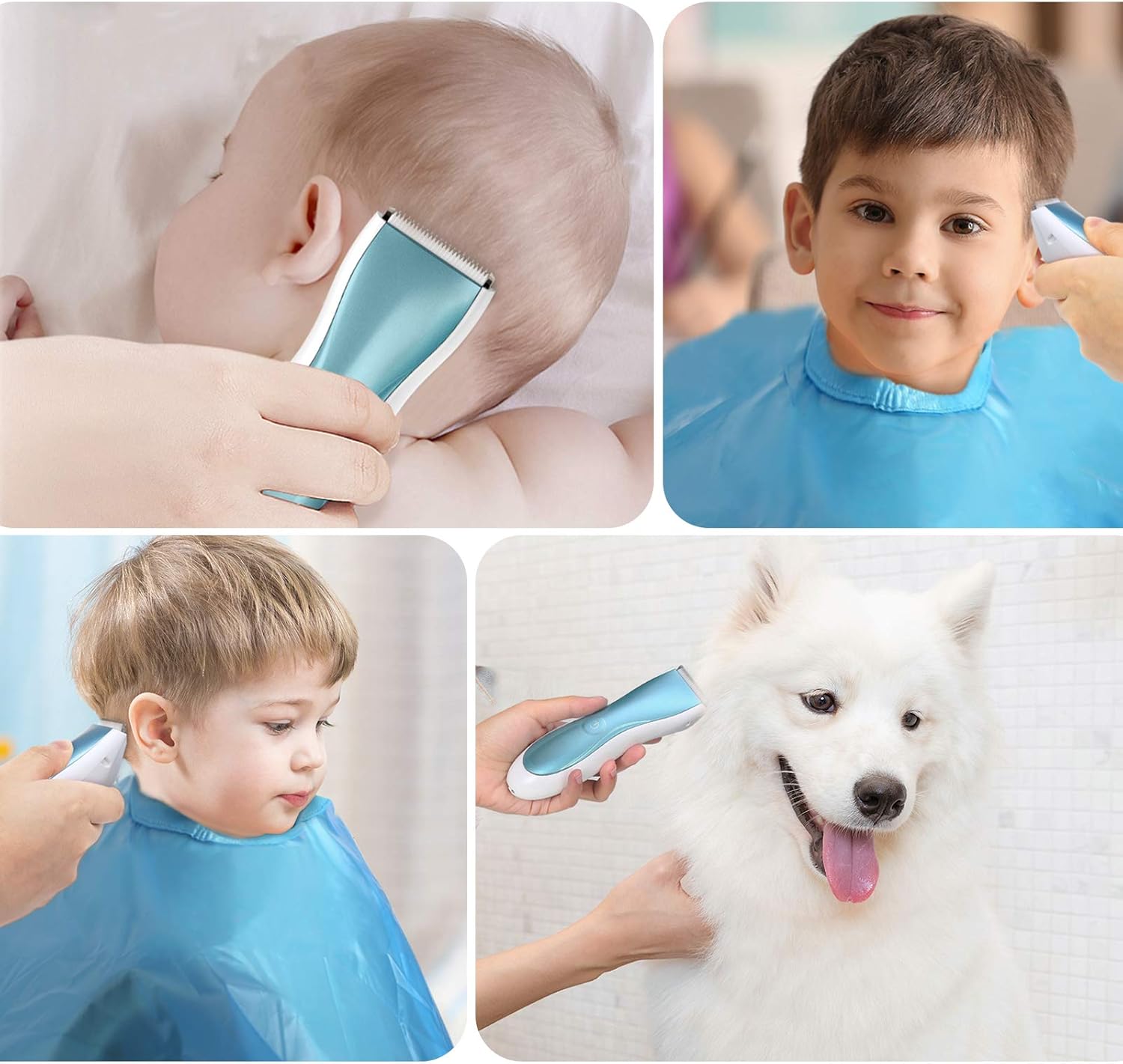 Tondeuse A Cheveux Bebe Homiee Tondeuse Cheveux Enfant Electrique Professionnel Avec Affichage Led Tondeuse Sans Fil Impermeable Ultra Silencieux Usb Rechargeable Pour Bebe Enfants Brosses Et Peignes L Hygiene De Bebe Bebe Et Puericulture