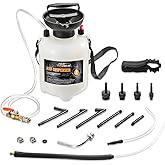 FOUR UNCLES 3L Transmission Fluid Pump - Manual Fluid Transfer Pump with 12 pcs ATF Adapters for Automotive Use, Transmission