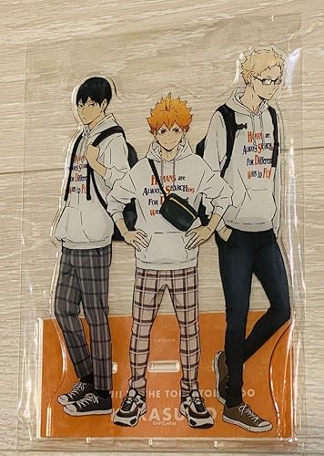 Amazon ハイキュー 東武動物公園コラボ 烏野 描き下ろしイラスト レジャー Big アクリルスタンド アイドル 芸能人グッズ 通販