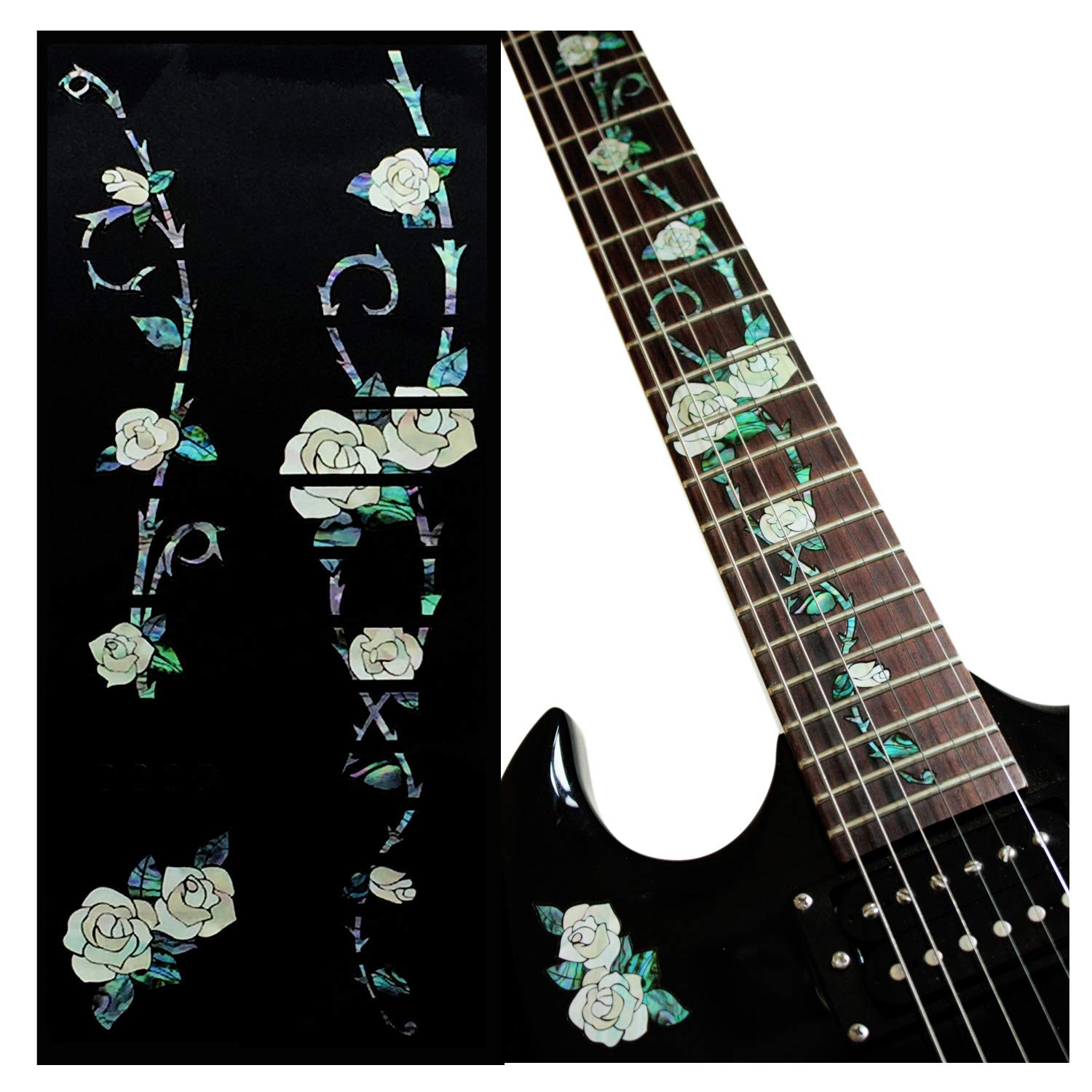 Inlaystickers Fret Markers for Guitars - Gypsy Roses FT-098GYR — image 1