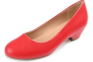 Journee Collection Women's Comfort Medium and Wide Width SAAR Pump