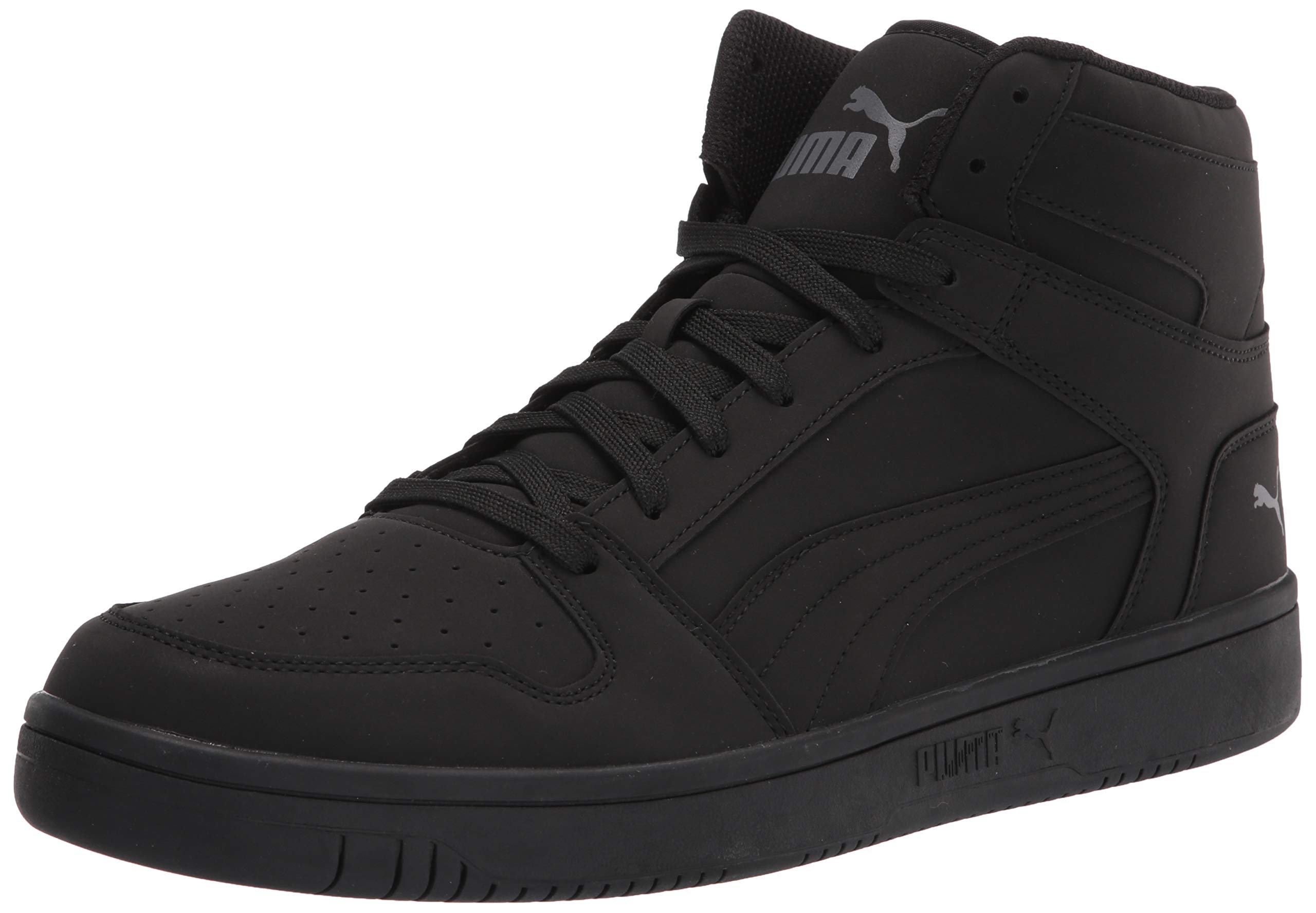 PUMA Mens Rebound Layup Sneaker, NUBUCK Mens