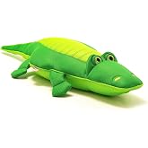Big Joe Pool Petz Small Alligator, No Inflation Needed Animal Floating Pool Toy Float, Mesh