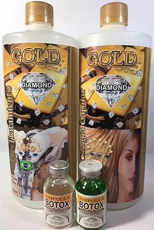 Cirugía Capilar Diamond Gold 1 liter (Shampoo-Treatment)
