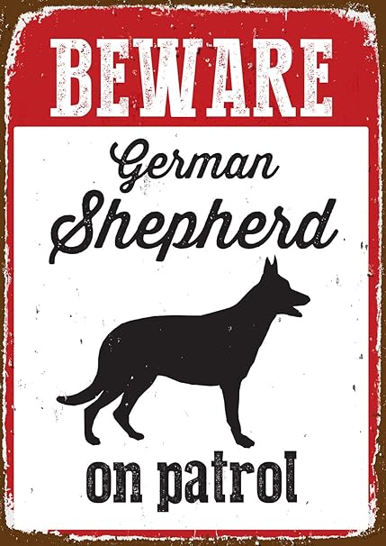 beware of german shepherd