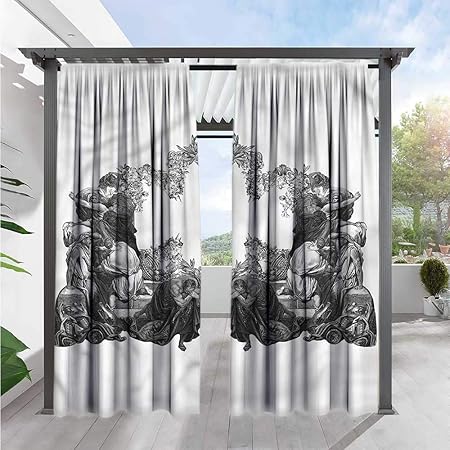 Amazon Com Marilds Victorian Doorway Curtain Antique Floral Arch
