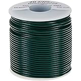 Filo Di Aggancio Incagliato Calibro 24 AWG NERO 25 FT UL1007 300 - Foto 2