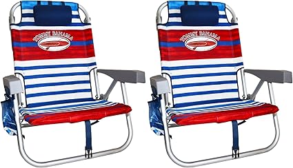 tommy bahama 2016 backpack cooler chair with storage pouch and towel bar